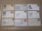First Day Covers and Air Mail 1940s includes First Air Mail Service Boston Mass, First Jet Air Mail