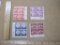 Mint US Postage Stamps, Scott #1039, 1041, 1043, and 1044 Independence Hall, The Alamo, Liberty, and
