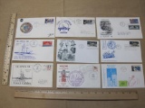 First Day Covers 1970s includes Seapex XII First Naval Engagement of the Revolution, Lyndon B.
