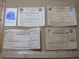 War Ration Books and Certificates, 1942 and 1943, and Vintage The American Life Insurance Company
