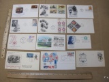 First Day Covers 1970s includes Wildlife Conservation, American Phlatelic Society America's light