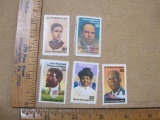 US Black Heritage Postage Stamps includes 25 Cent Ida B. Wells, 25 Cent A. Philip Randolph, 22 Cent