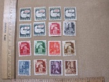Miscellaneous Magyar Kir and Magyar Posta Hungarian Postage Stamp Lot