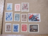 Russia Soviet Postage Stamps from 1922, 1923 and 1938