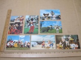 Vintage Walt Disney World Postcards includes Mickey Mouse, Goofy, Dumbo and more