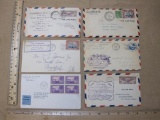 Air Mail 1930s includes Boston Mass. South Postal Annex, Airport opening Old Fort Garland Colorado,