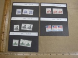 US Postage Stamps Mint includes 2 Cent Locomotive 1870s (#1897A), 1 Cent Omnibus 1880s (#1897), 3