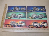 Six Freightliner Trucks The Efficient Machine Postcards
