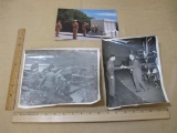 Three Vintage American Military Photographs including Tomb of the Unknown Solider