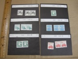 US Postage Stamps including 4.9 Cent Buckboard 1880s (#2124), 20 Cent Fire Pumper 1860s (#1908),