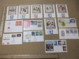 Vatican City First Day Covers include Pope Paul VI and his visits to Geneva and Manila and 1965 The