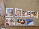 US Postage 1991 Christmas Stamps