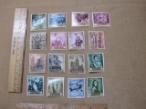 Lot of Assorted Spanish Postage Stamps, Espana Correos