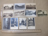 Eleven Vintage European Postcards from Zwolle Netherlands, Germany and more, early 1900s