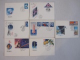 Lot of 1970s and 1980s Russia Noyta CCCP First Day of Issue Covers