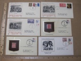 First Day Covers: American Bicentennial Covers including Alexander Hamilton Morristown NJ 1977,