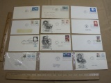 US First Day of Issue Covers Include 1971 Giving Blood Saves Lives 6 cent, 1986 Margaret Mitchell 1