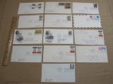 1970 and 1971 First Day Covers Include Landing of the Mayflower, Christmas Toys, Wildlife