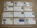1971 and 1973 US First Day Covers Include Decade of Space Achievements, Lyndon B., Johnson, Willa