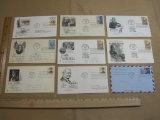 1961 US First Day Covers Include Workmen's Compensation Law, Frederic Remington, 50th Anniversary of
