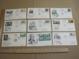 US First Day Covers from 1961 Include Range Conservation, 2 Horace Greeley, 2 Fort Sumter, Kansas