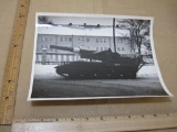 Black and White 8 x 10 Photo of a US Army Tank in Germany