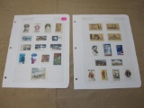US Postage Stamps including 8 Cent American Revolution Bicentennial 1976, 8 Cent Antarctic Treaty