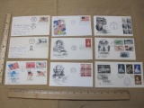 First Day Covers 1960s includes Flags of American Colonial Days, Amelia Earhart Pioneer American