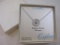 Explore Compass Sterling Silver Necklace and Pendant with Diamond Accents, new in box, Footnotes