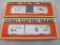 Two Lionel Christmas Boxcars including Lionel Christmas Boxcar 1995 6-19938 and 1993 O Gauge
