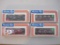 Four American Flyer New York Central Train Cars including New York Central 3-Dome Tank Car 4-9106,