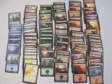 Lot of Magic the Gathering Basic Land Cards, 2012 Wizards of the Coast, 7 oz