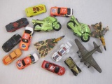 Lot of Assorted Cars and Miniature Vehicles including Nascar, Wendy's motorcycles and more, 1 lb 4