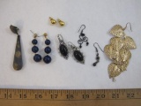 Lot of Assorted Earrings, AS IS, 3 oz