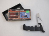 MIT Tiger Knife, Michigan Industrial Tools, with box, 10 oz