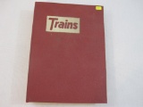 Complete Set of 1969 Trains Magazines with Binder, 4 lbs 14 oz