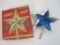 Vintage Star Tree Top in original box, National Tinsel Manufacturing Co, 4 oz