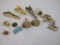 Lot of Assorted Men's Jewelry Items including tie clips, tie tacks and cuff links from Shields and