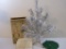 Vintage Aluminum Xmas Tree with 17 Branches, Item No. 7001, Consolidated Novelty Co Inc, in original