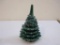 Vintage Ceramic Christmas Tree Lighter and Ash Tray Set, marked RZ 74, AS IS, 1 lb 1 oz