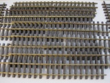 Lot of 12 G Scale Extended Straight Track Pieces, LGB and unbranded (made in Korea), see pictures