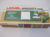 Lionel Burlington Northern Hi-Cube Box Car 6-9628, O Scale, in original box, 10 oz