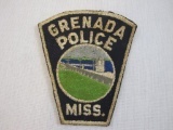 Vintage Granada Mississippi Police Patch, 1 oz