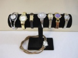 Lot of Assorted Women's Watches from Frenzy, Decade, Jean Paul, Paris 1937, Seiko, and more, AS IS,