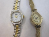 Two Vintage Women's Watches including Arpeggio and Tozaj, 2 oz