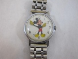 Vintage Mickey Mouse Moving Hand Watch, Walt Disney Production, 2 oz