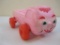 Vintage Empire Pink Blow Mold Toy Truck 9oz