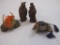 Lot of Assorted Oriental Items including brass helmet, figures and more 12oz