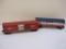 Two Postwar Lionel O Scale Train Cars including Bangor & Aroostook BAR 6464275 Boxcar and The Katy