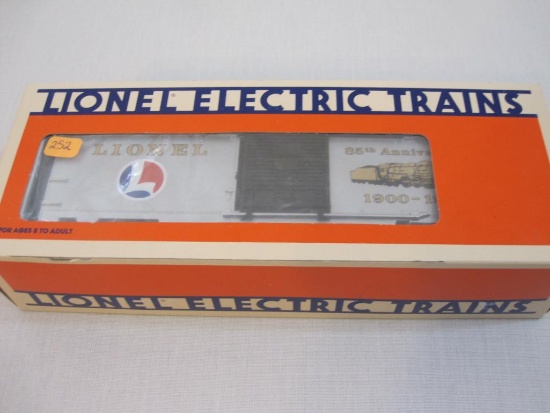Lionel 85th Anniversary Boxcar 6-9484, O Scale, in original box 12oz